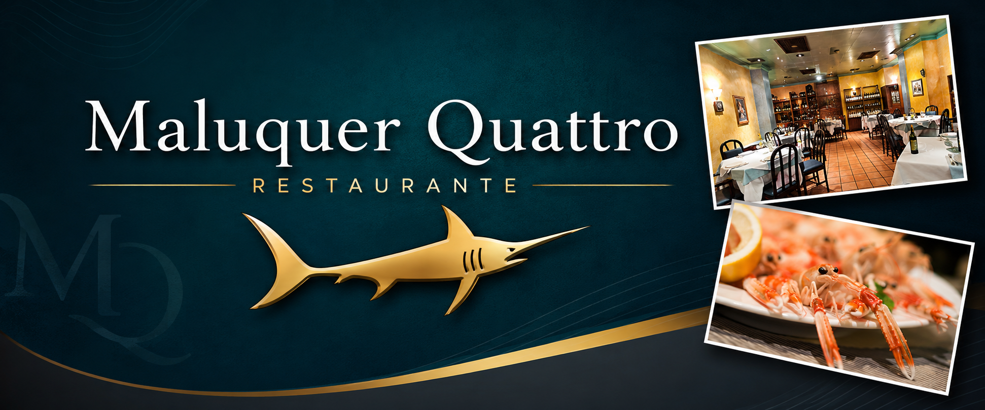 Restaurante Maluquer Quattro logo oficial del restaurante en Valencia